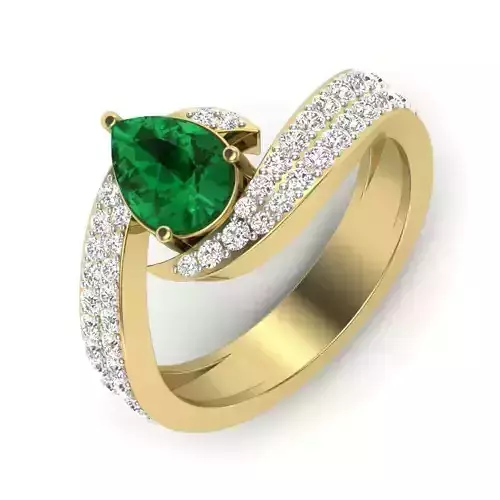 Women ring 3dm detail 3D print model