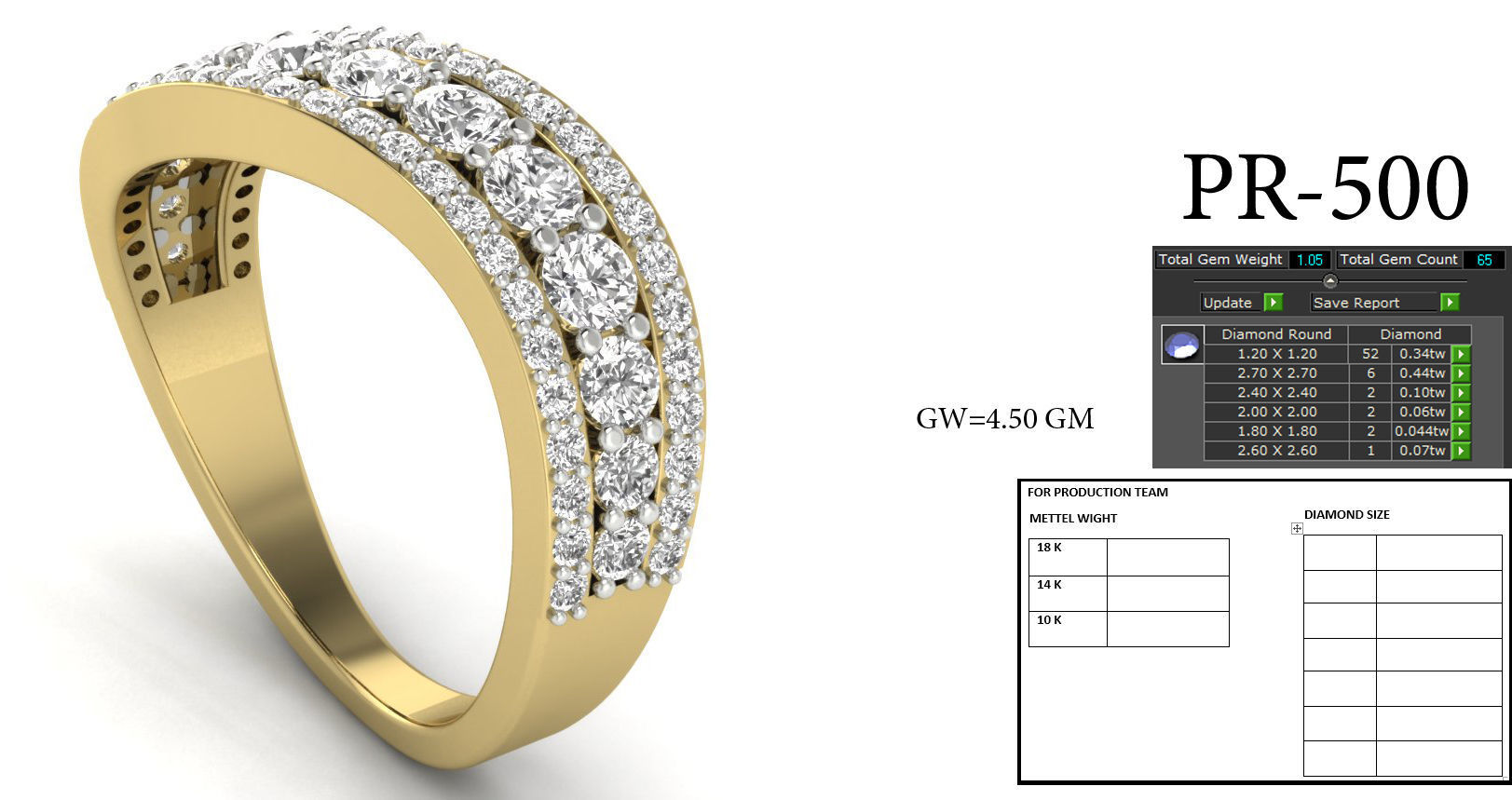 Women ring 3dm detail 3D print model 3D print model_1