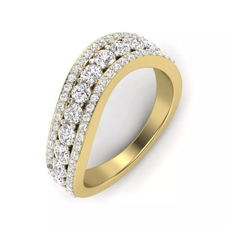 Women ring 3dm detail 3D print model 3D print model_0