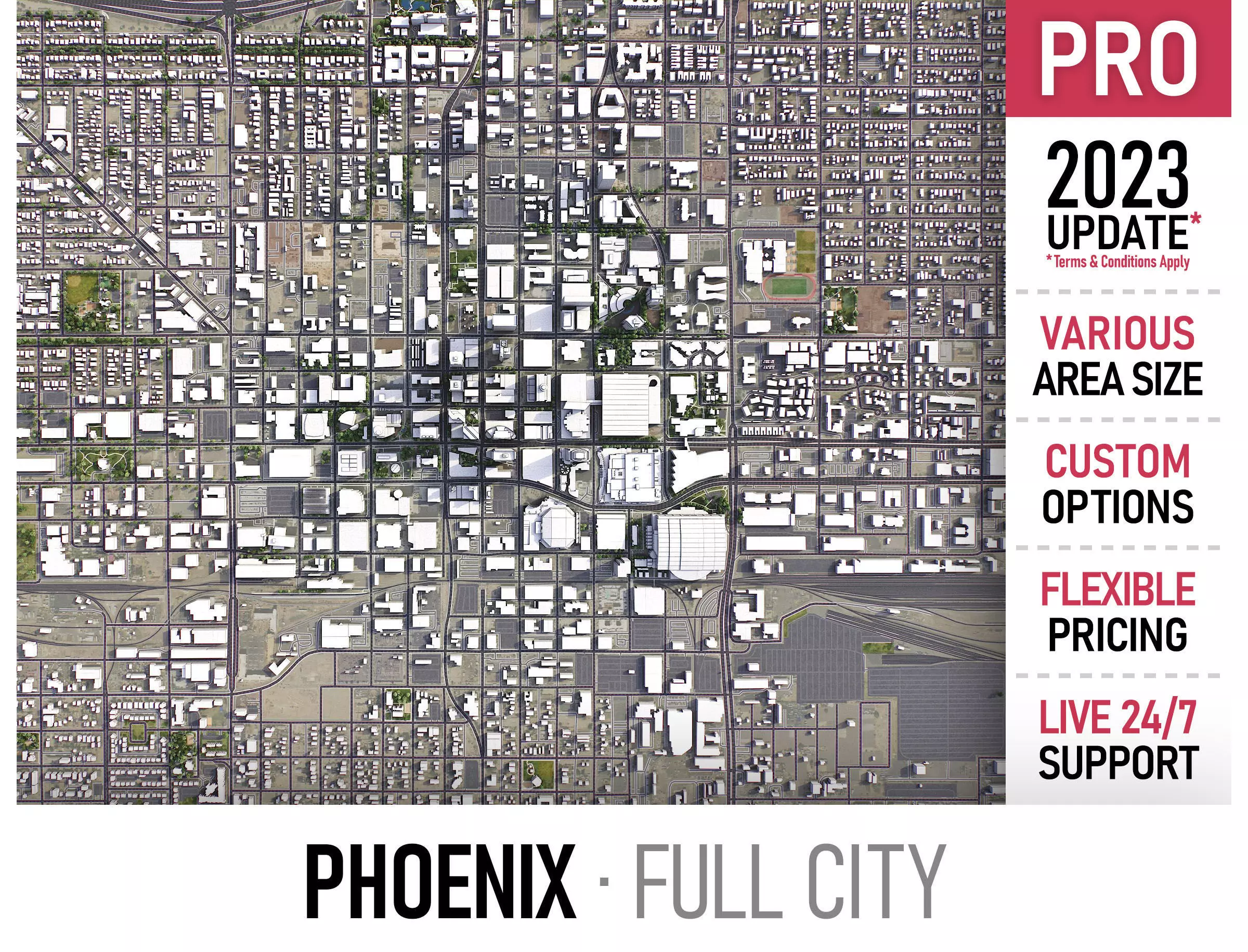 Phoenix Low-poly 3D model