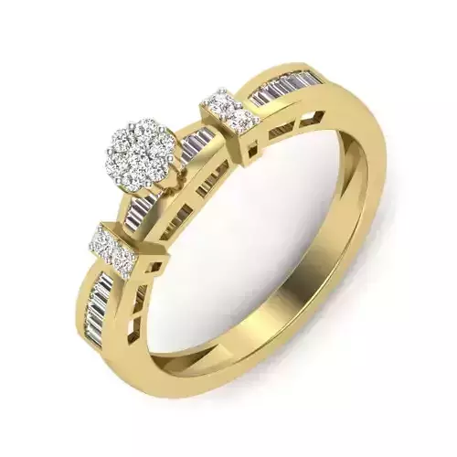 Women ring 3dm detail 3D print model