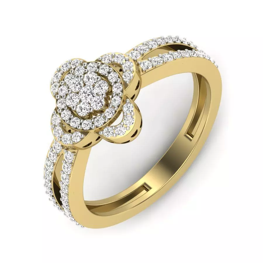 Women ring 3dm detail 3D print model 3D print model_0