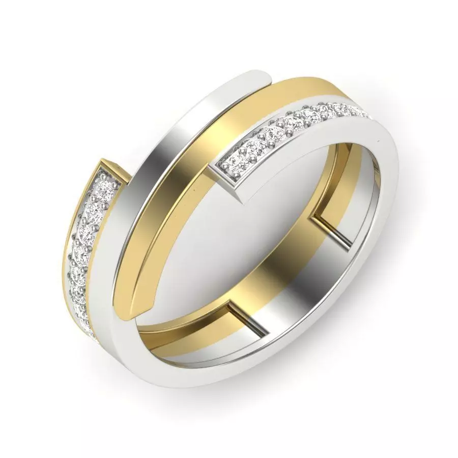 Women ring 3dm detail 3D print model 3D print model_0