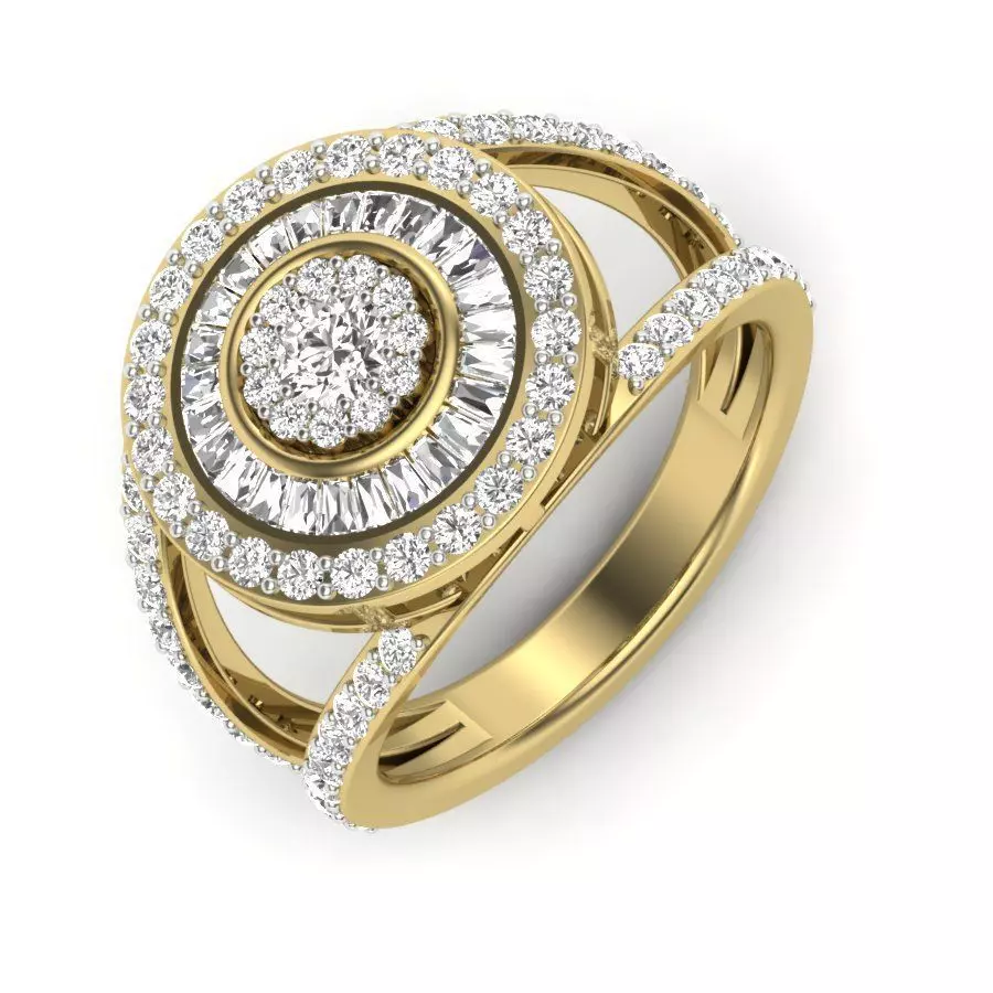 Women ring 3dm detail 3D print model 3D print model_0