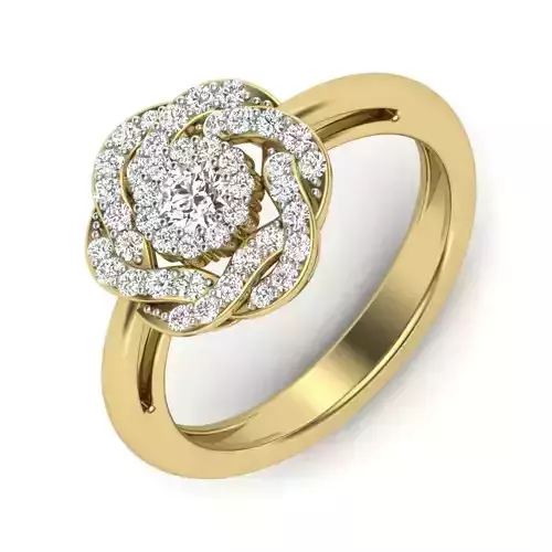 Women ring 3dm detail 3D print model