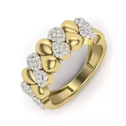 Women ring 3dm detail 3D print model