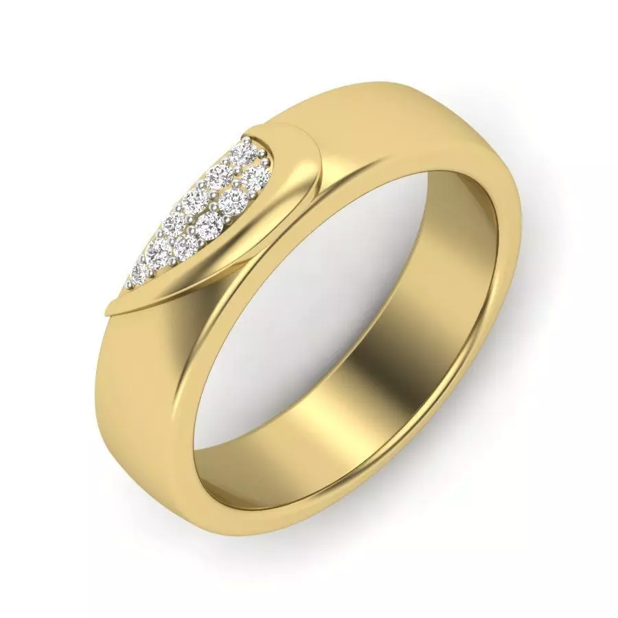 Women ring 3dm detail 3D print model 3D print model_0