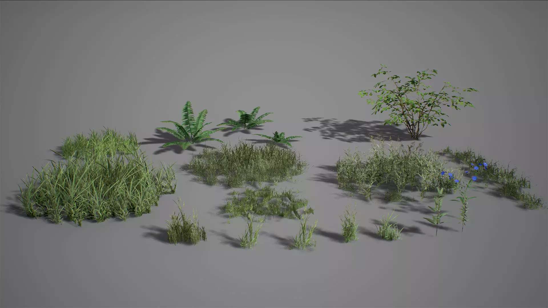 UE4 - Forest Foliage Low-poly 3D model_0
