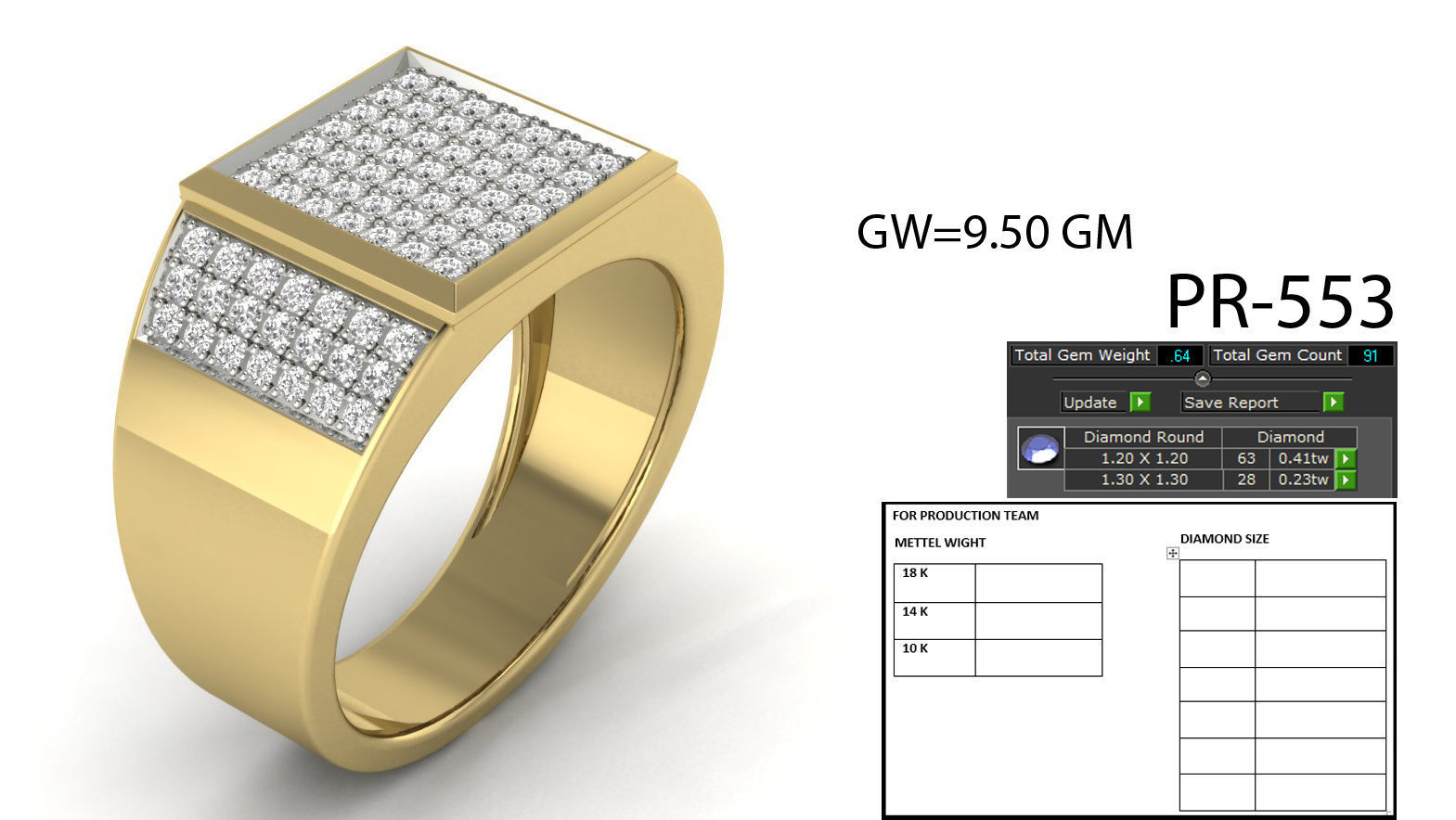 Male ring 3dm detail 3D print model 3D print model_1