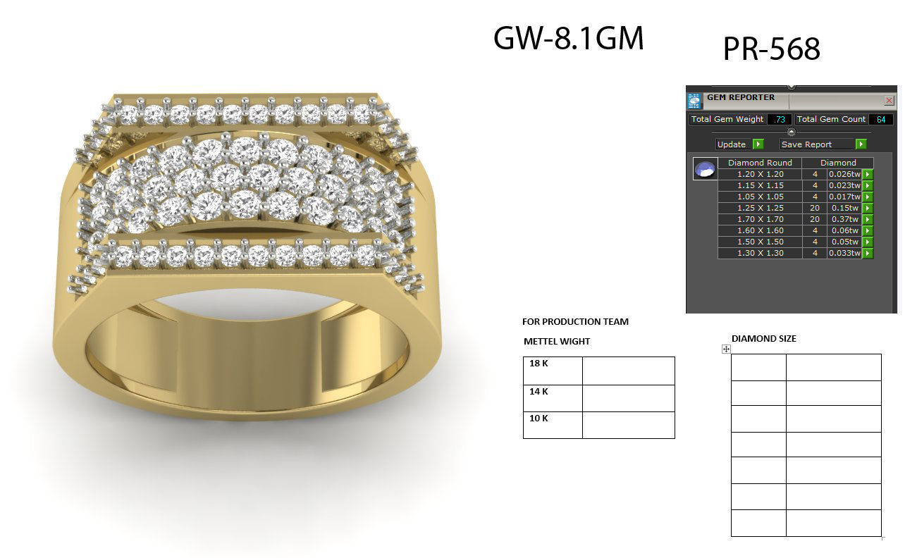 Male ring 3dm detail 3D print model 3D print model_1