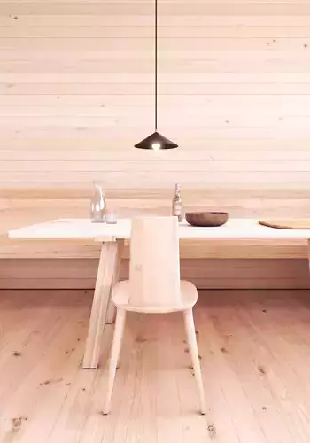 Wood Lodge Interior scene