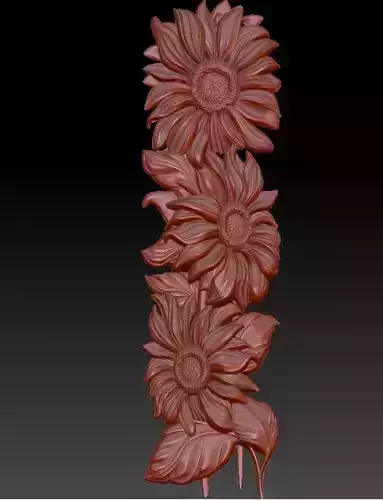 beautiful relief sunflowers 3 