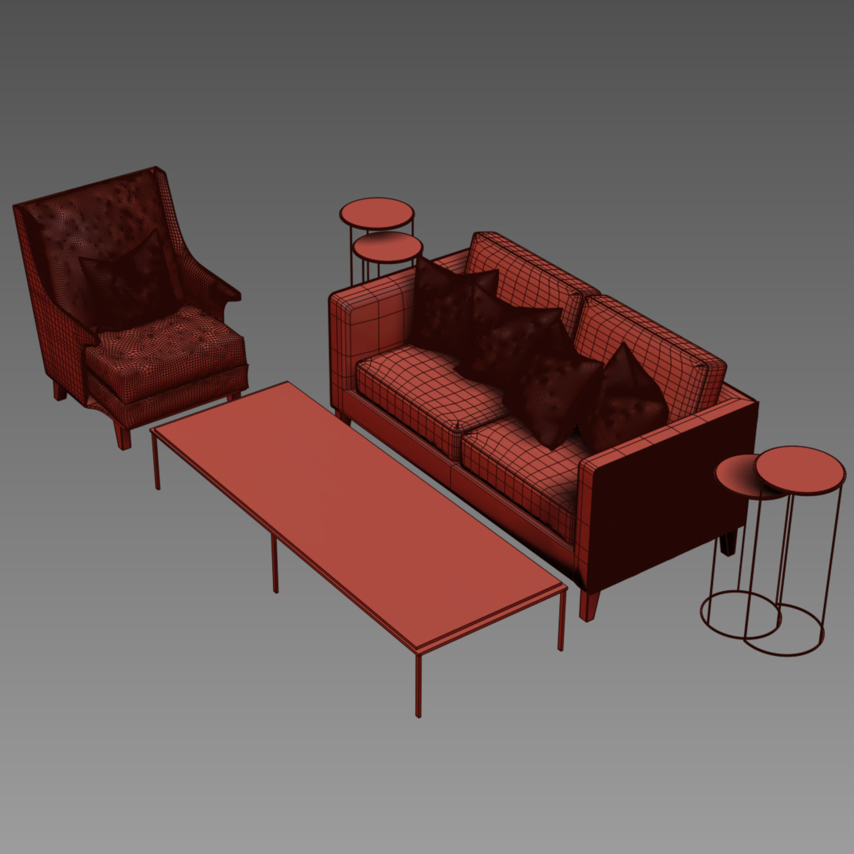sofa2 3D model_7