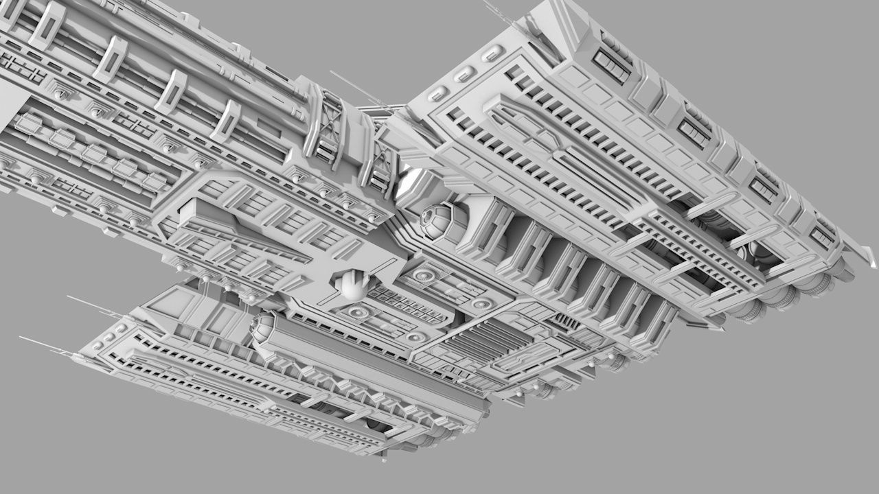 Spaceship Australis 3D model_7
