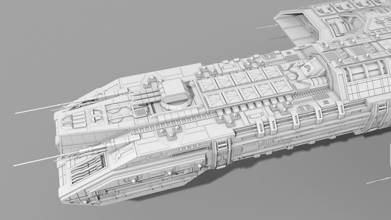 Spaceship Australis 3D model_3
