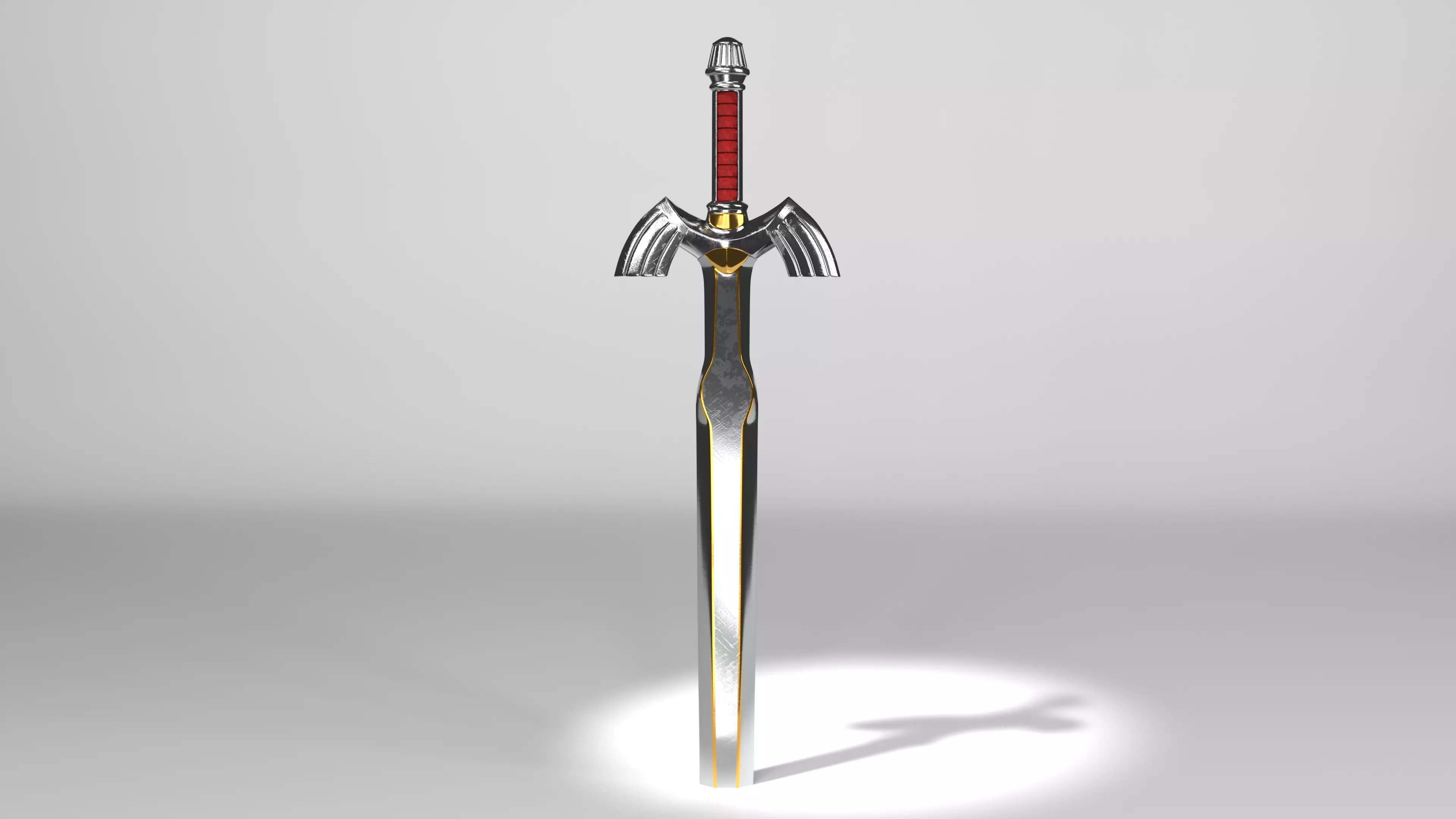 Master sword A Link to the Past 3D model