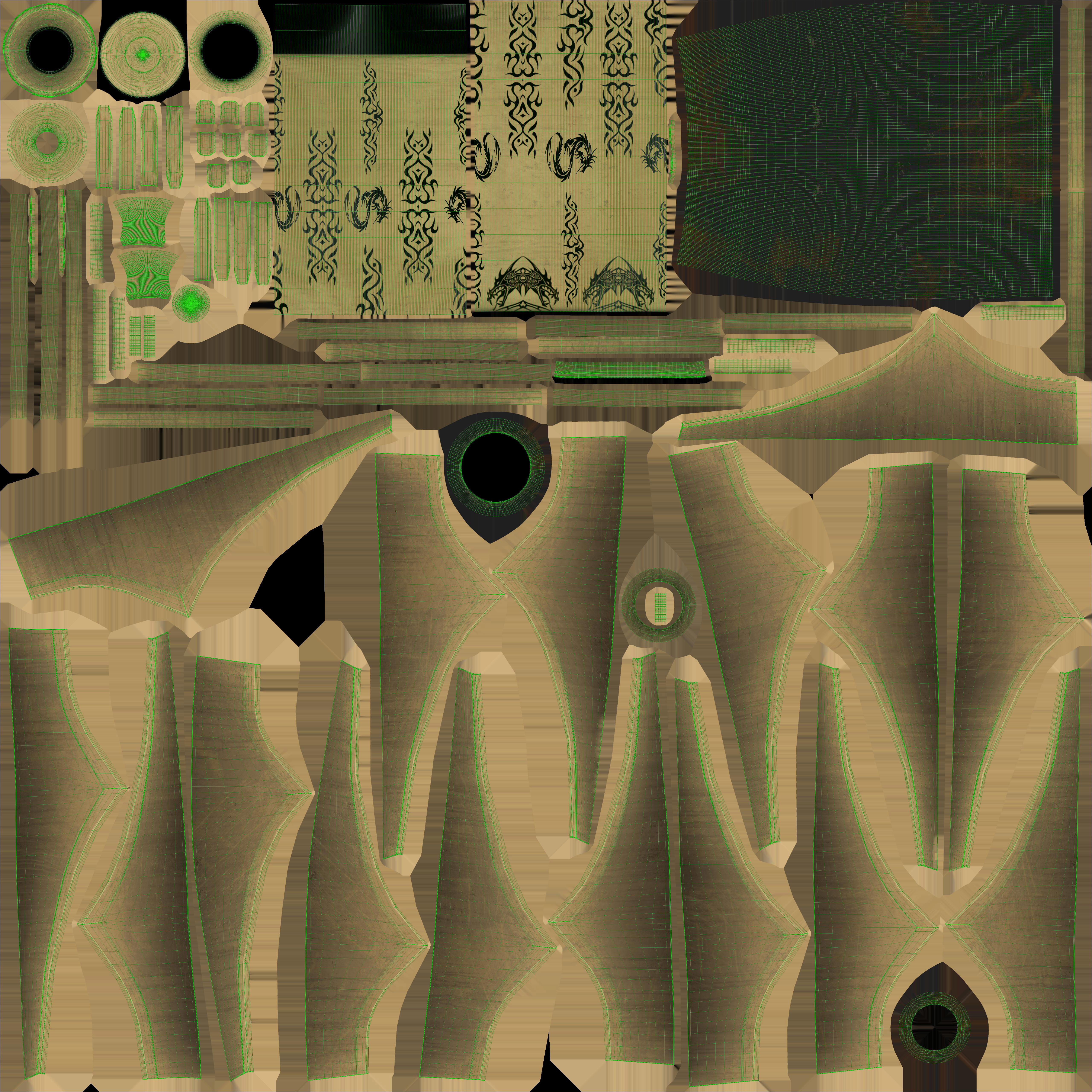 Medieval Mace 3D model_18