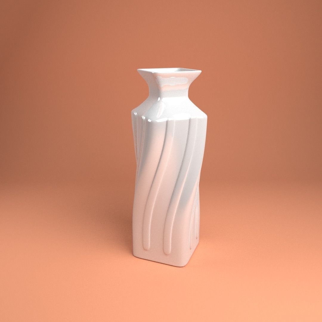 Unique Vase 3D model_1