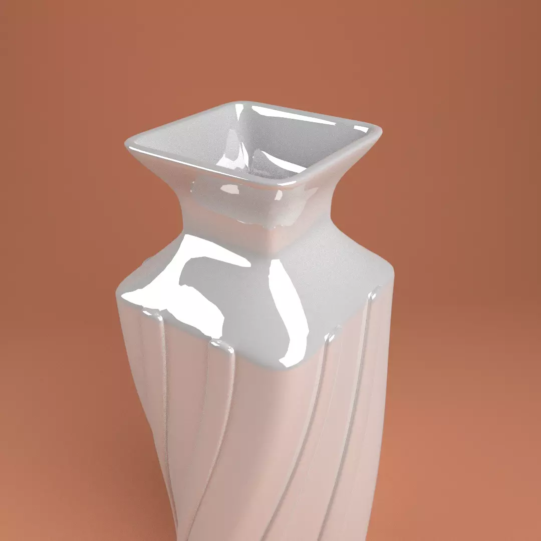 Unique Vase 3D model_0