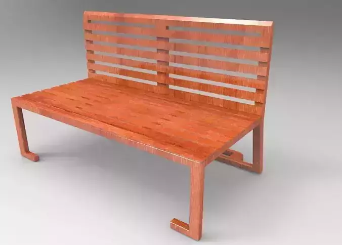 table wooden bench