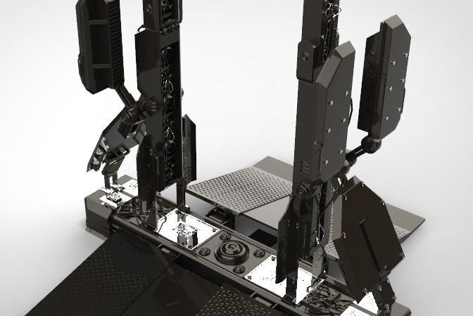 sci fi - Phase gate 3D model_3