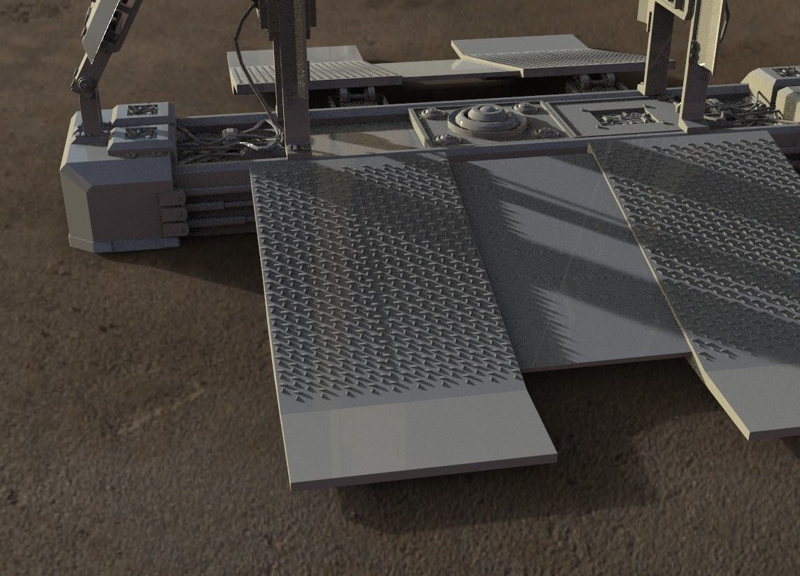 sci fi - Phase gate 3D model_14