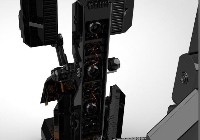 sci fi - Phase gate 3D model_4