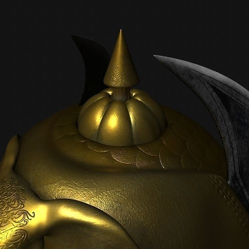 Gada Concept Low-poly 3D model