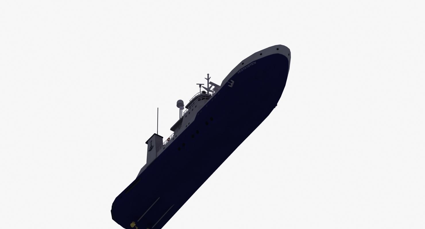 Fisheries Protection Vessel 3D model_10