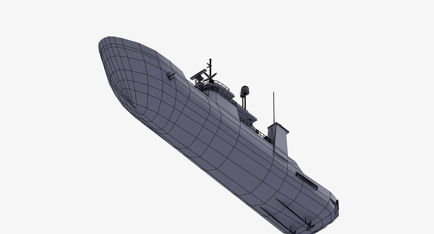 Fisheries Protection Vessel 3D model_25