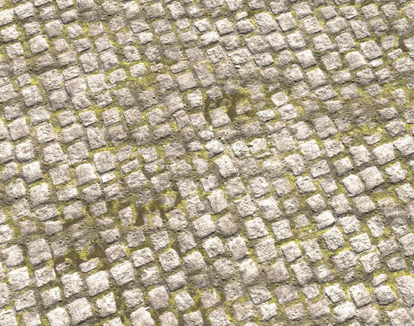 Cobblestone Road 2 Texture PBR Texture_3