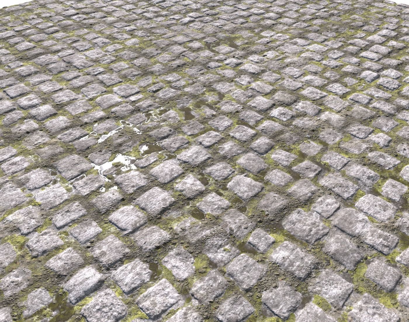 Cobblestone Road 2 Texture PBR Texture_5
