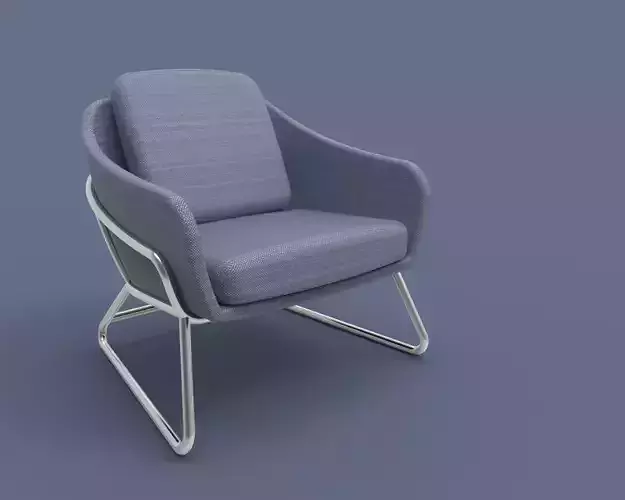 Modern Leisure Chair 3D print model