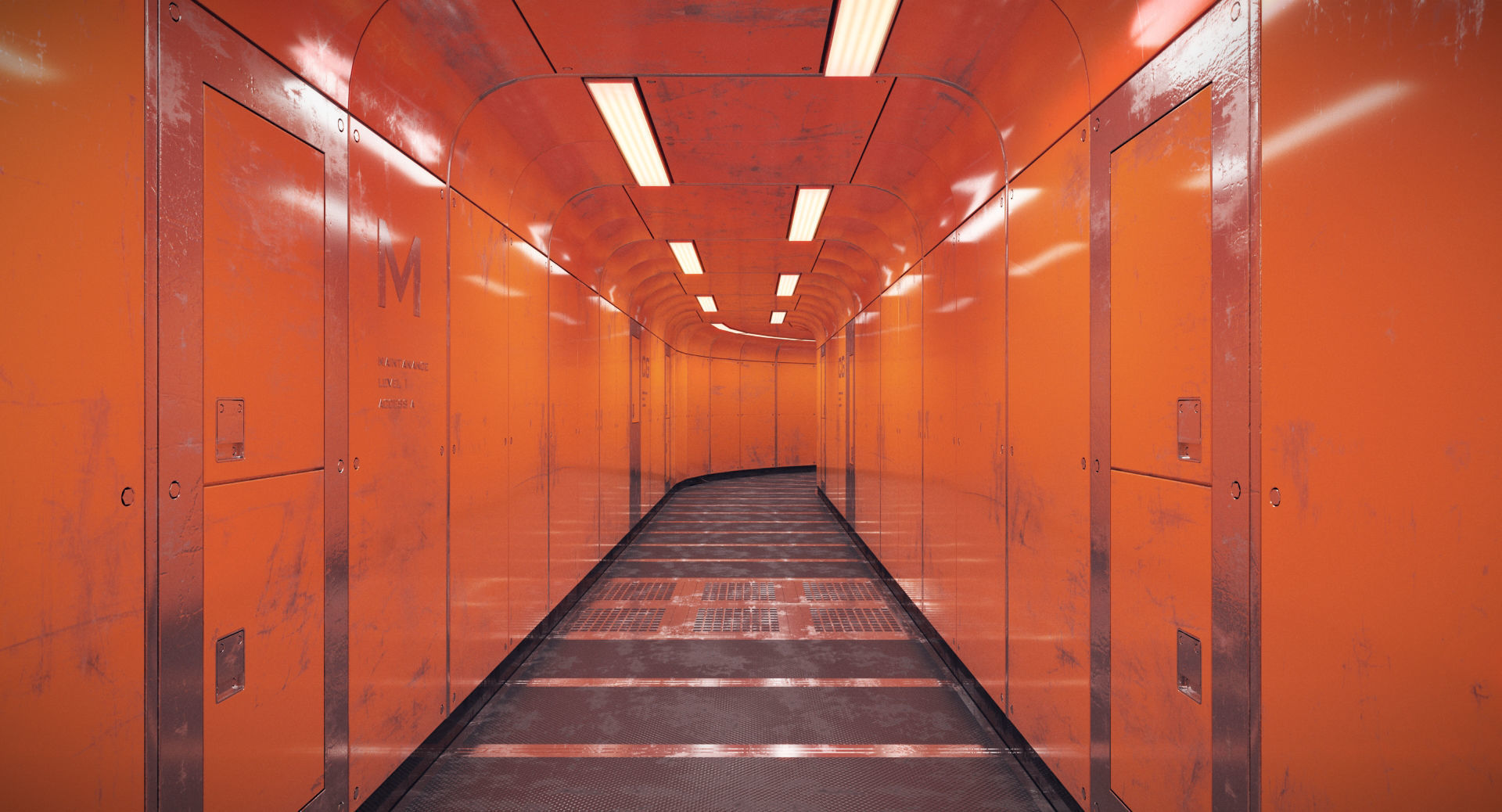 Spacecraft Corridor