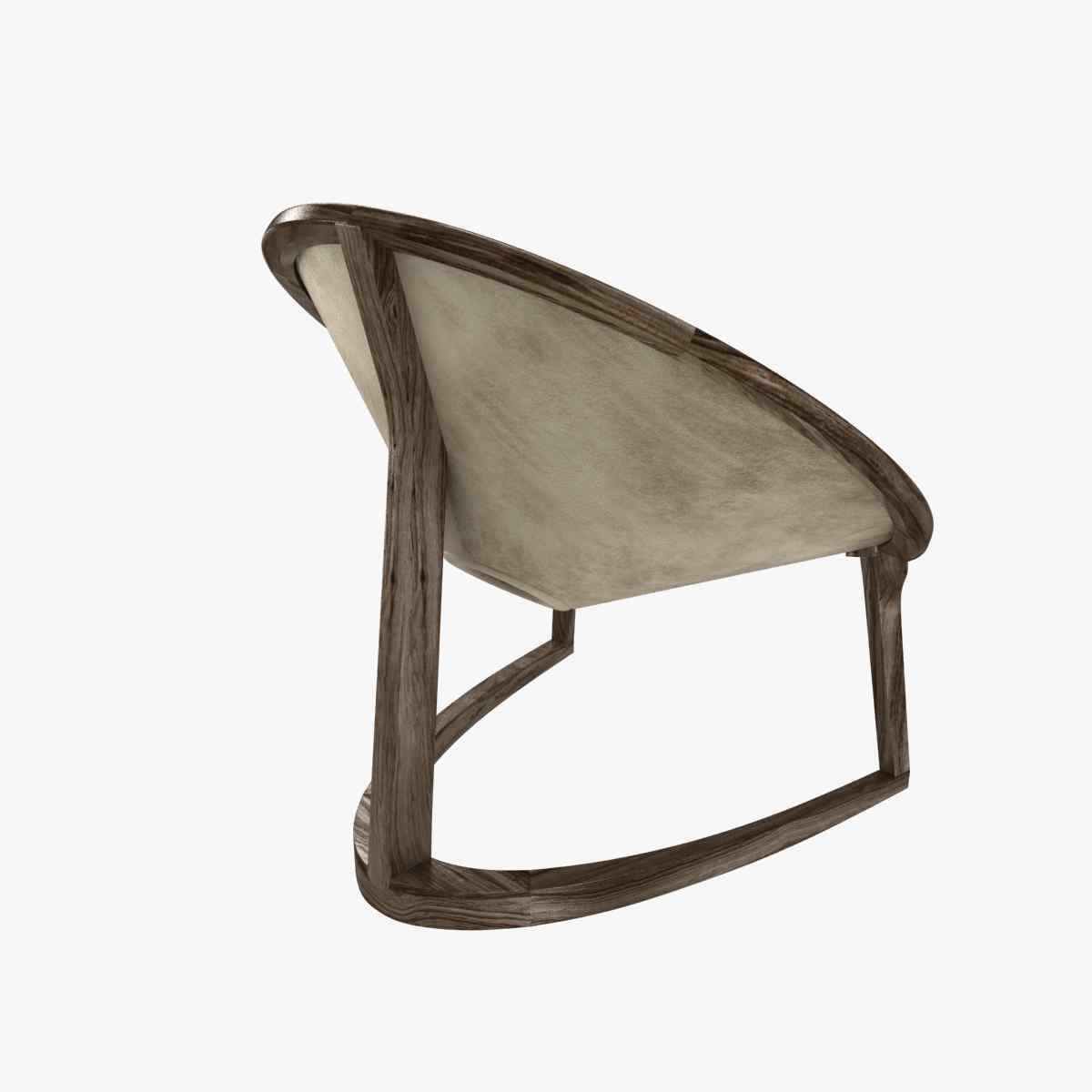 Riva 1920 yin yang easy chair 3d model  3D model_3