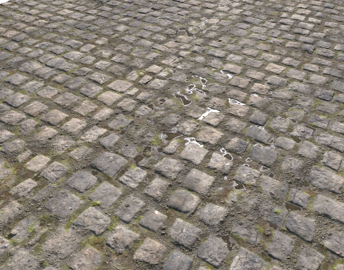 Cobblestone Road 11 PBR Texture_5