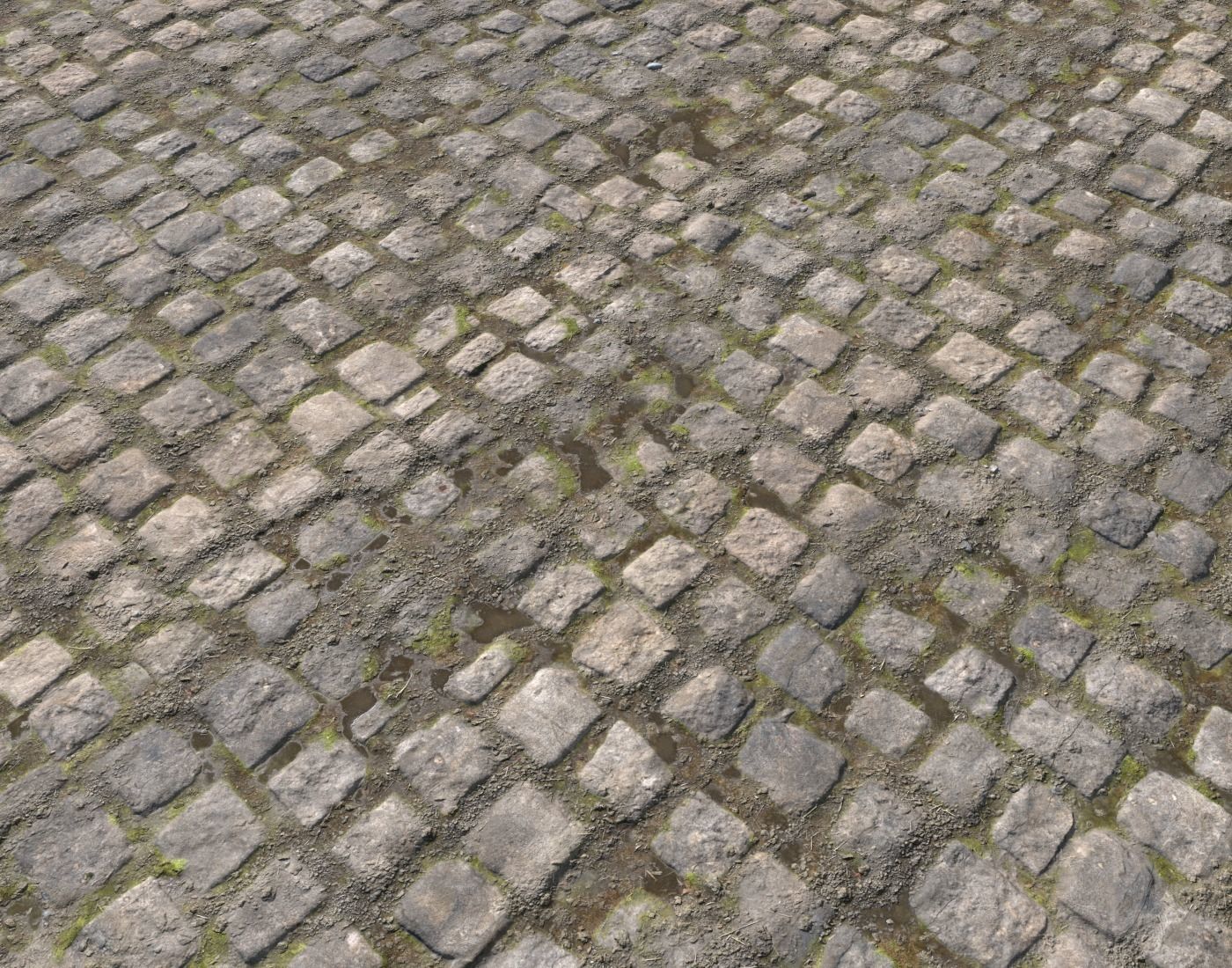 Cobblestone Road 11 PBR Texture_6