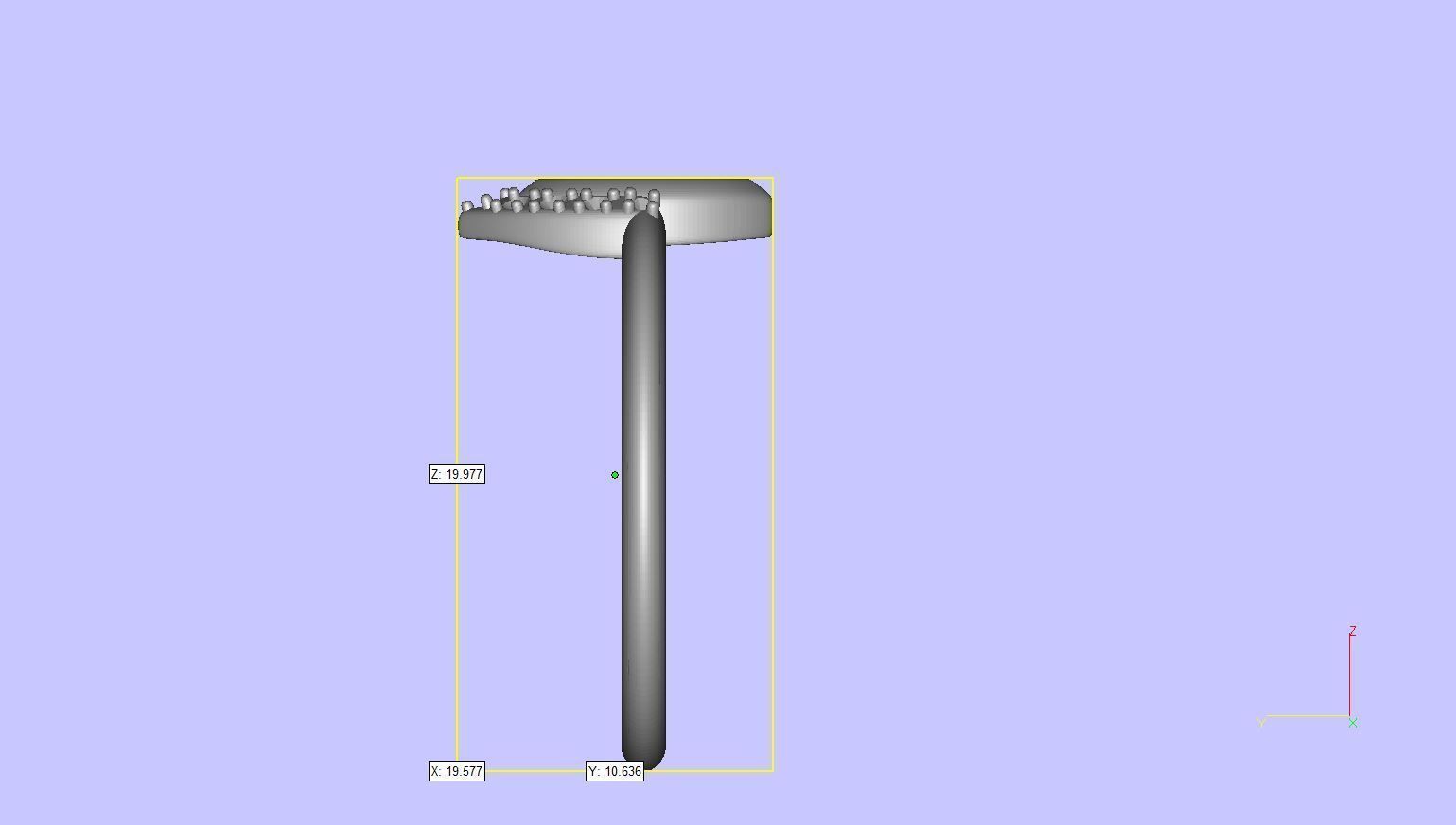 Marquise Diamond Engagement Ring 3D print model_8