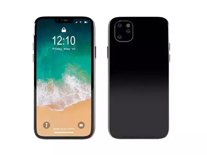 Generic Smartphone 2019 3D model