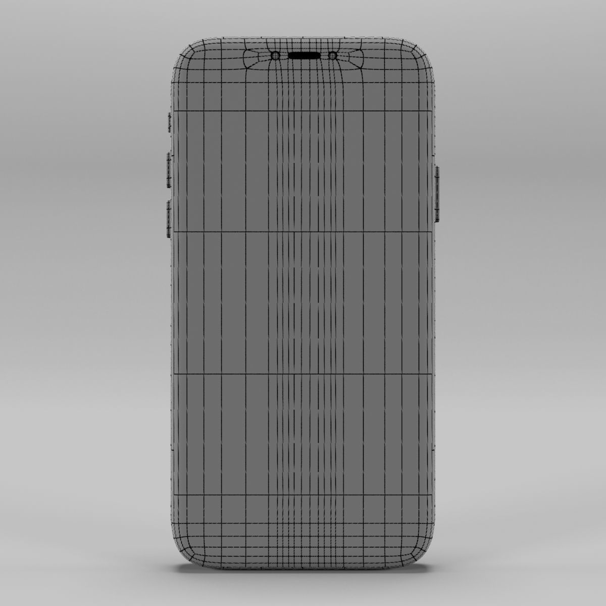 Generic Smartphone 2019 3D model_13