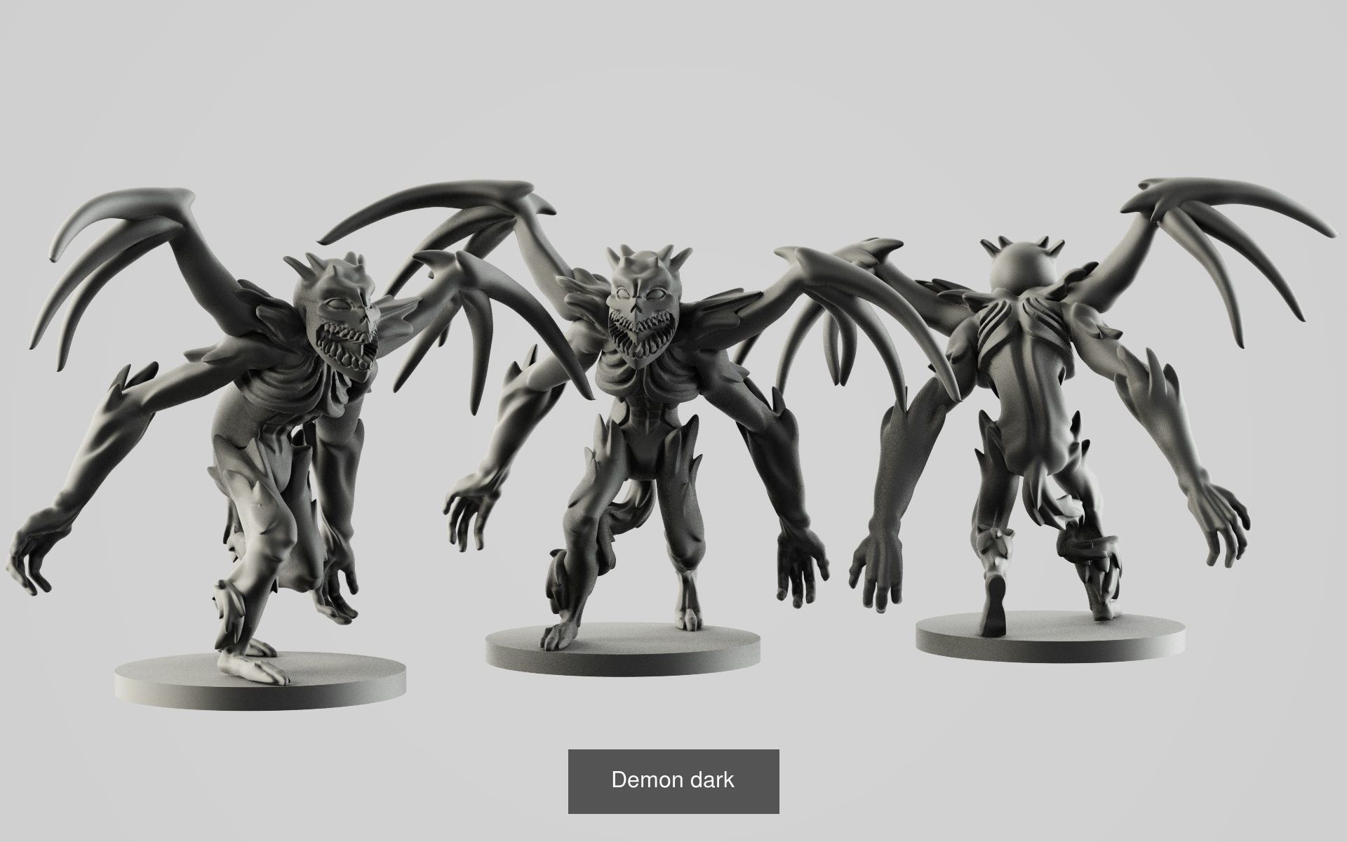 Big Fantasy miniature Bundle 3D Model Collection_341