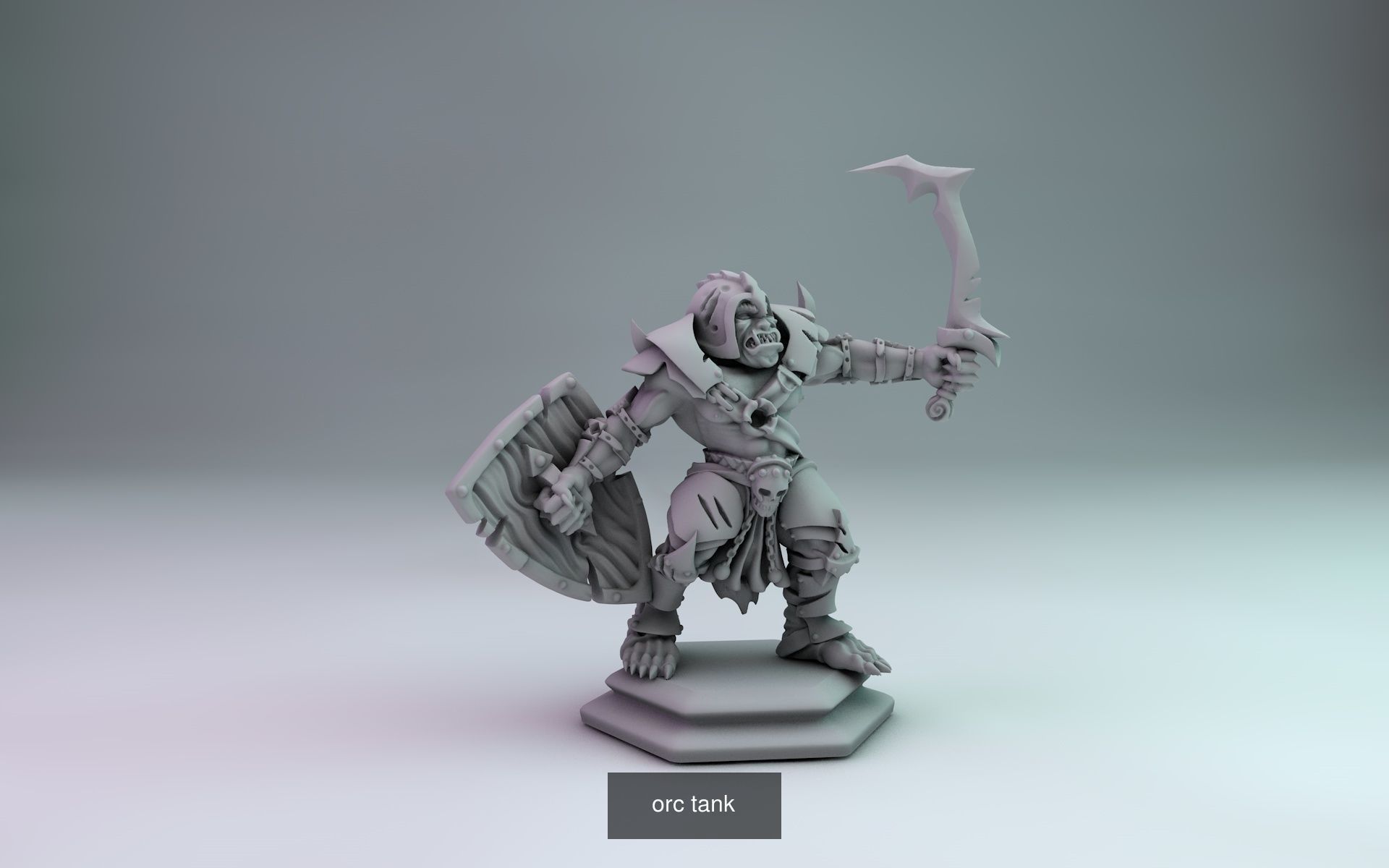 Big Fantasy miniature Bundle 3D Model Collection_300