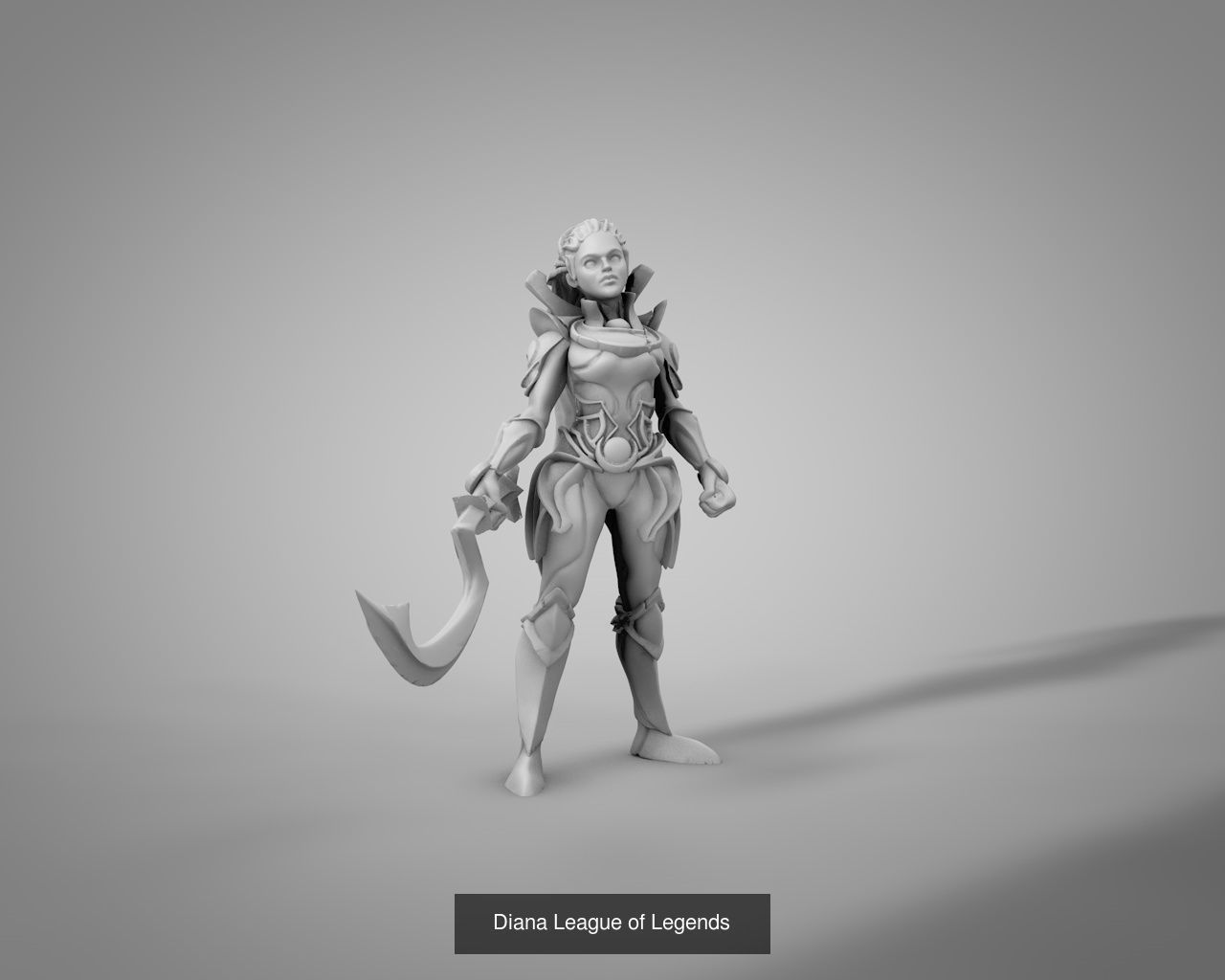 Big Fantasy miniature Bundle 3D Model Collection_297