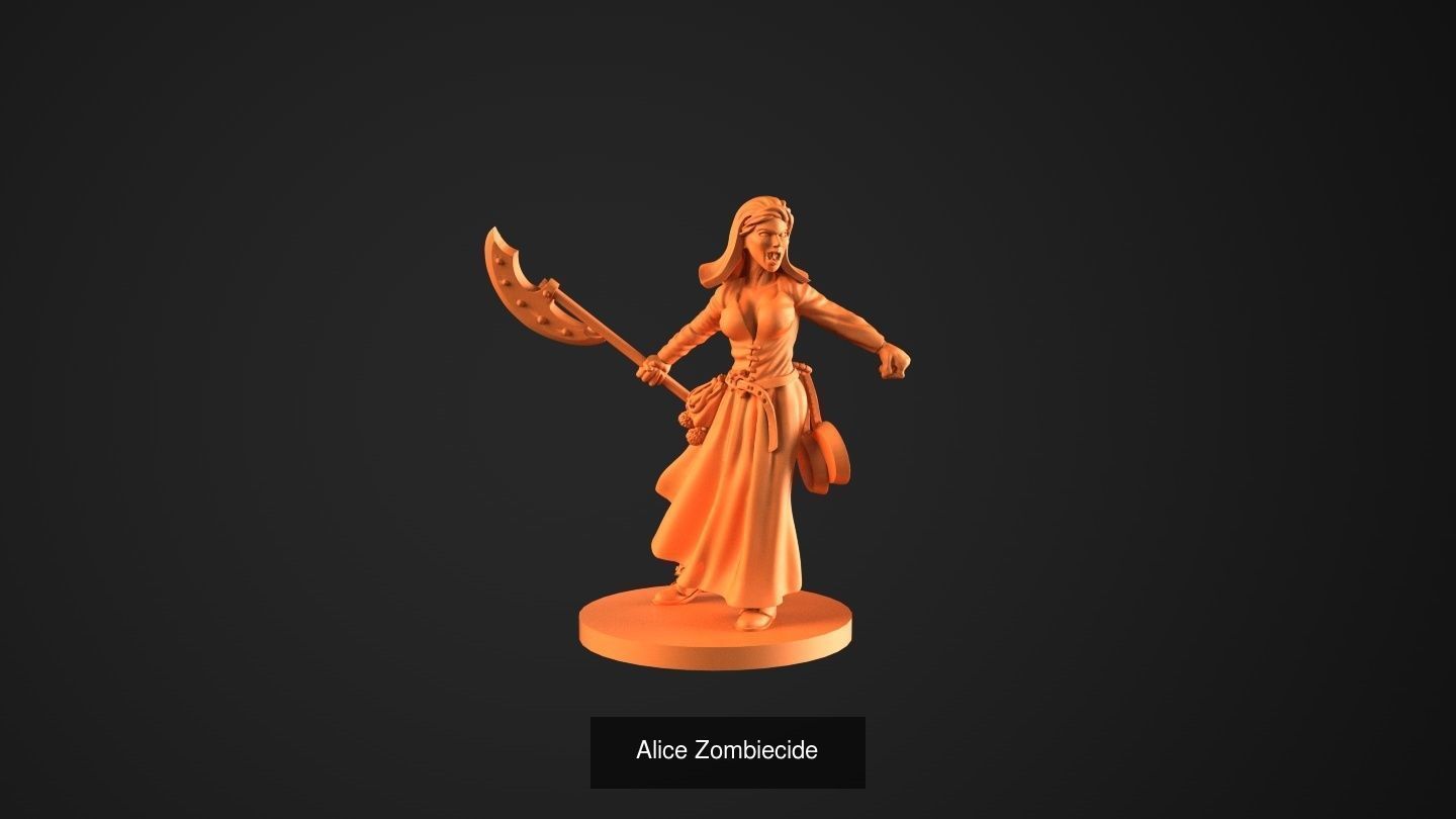 Big Fantasy miniature Bundle 3D Model Collection_302