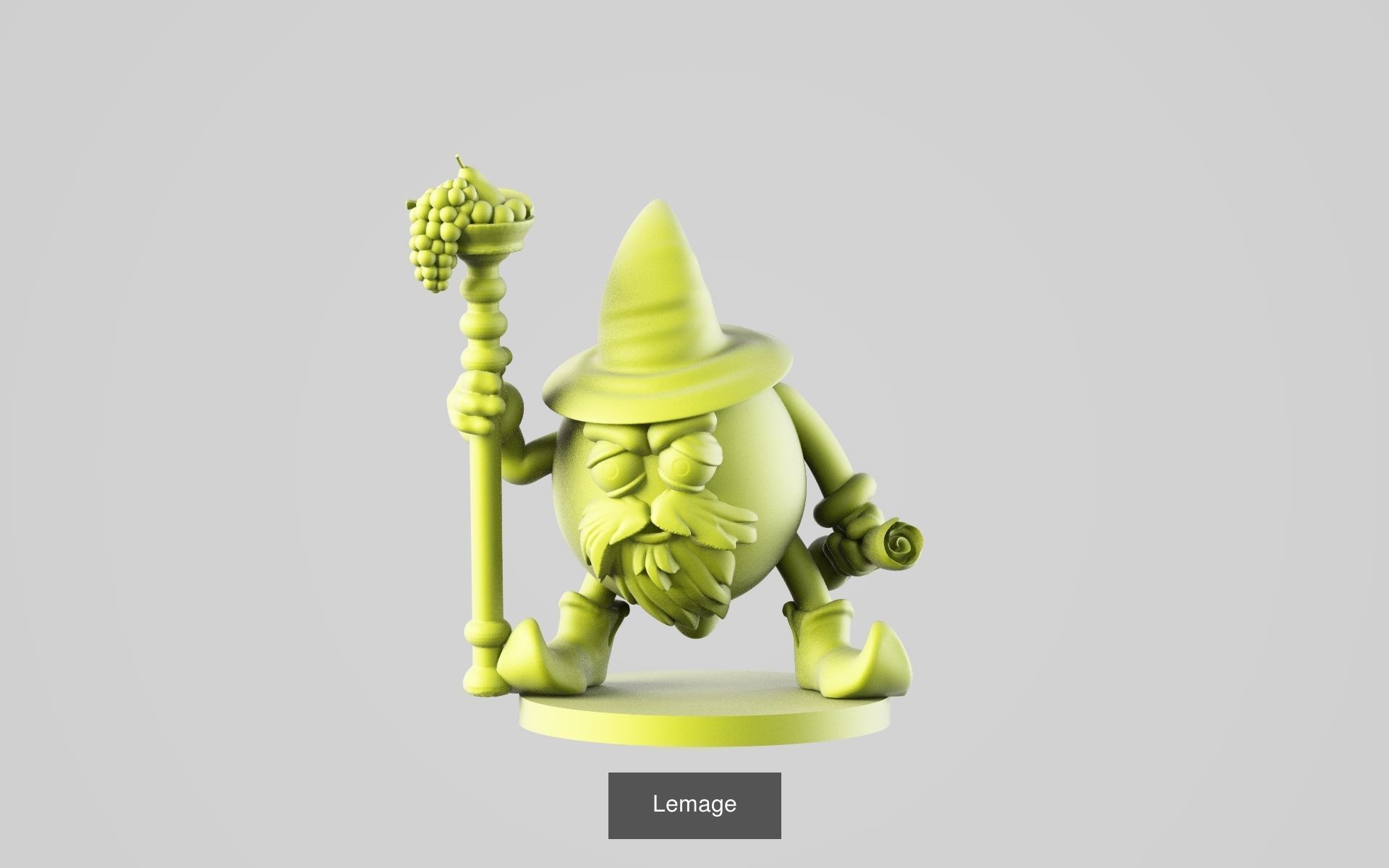 Big Fantasy miniature Bundle 3D Model Collection_328