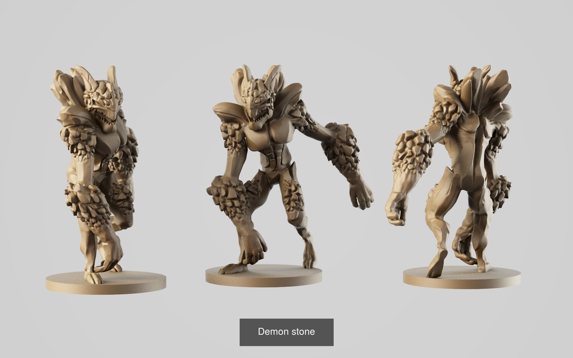 Big Fantasy miniature Bundle 3D Model Collection_342