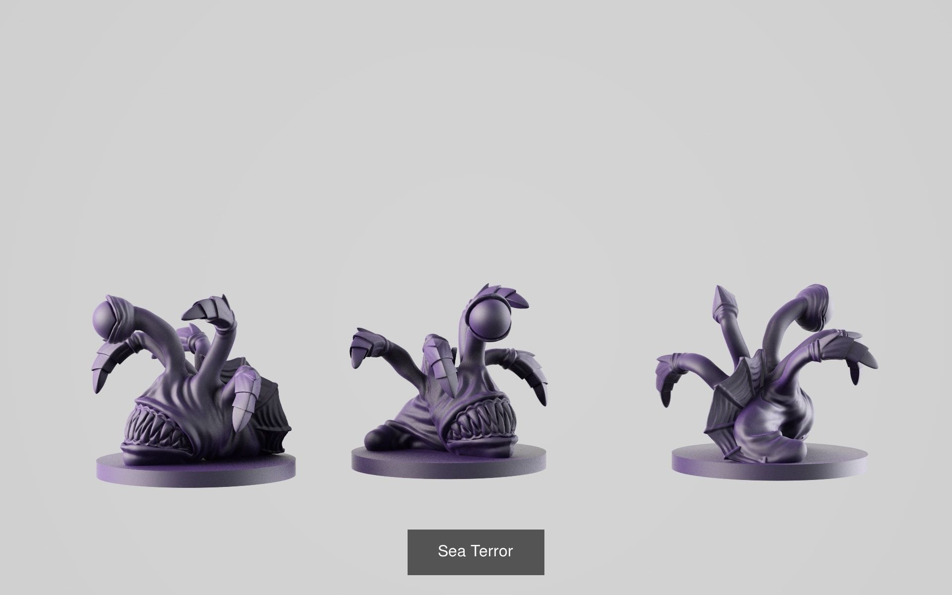 Big Fantasy miniature Bundle 3D Model Collection_344