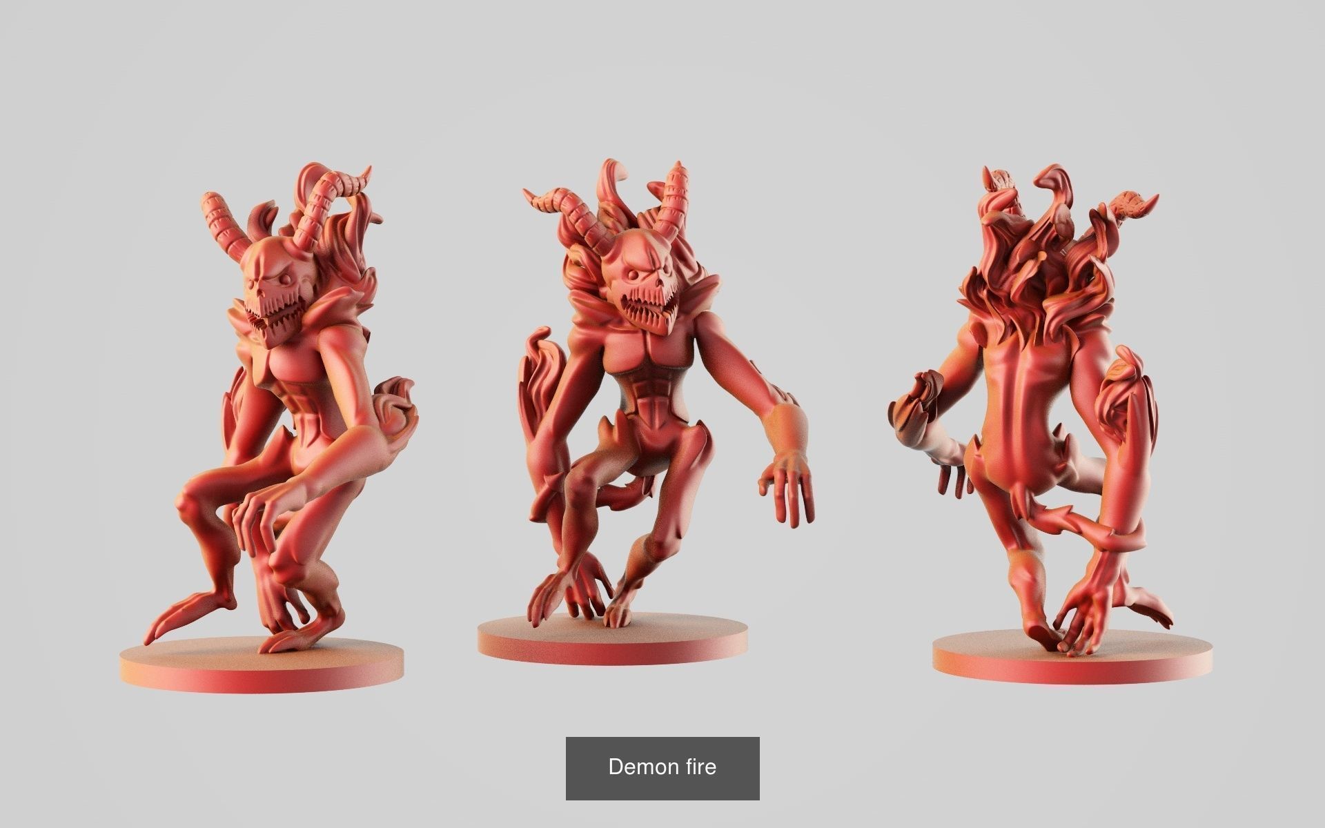 Big Fantasy miniature Bundle 3D Model Collection_337