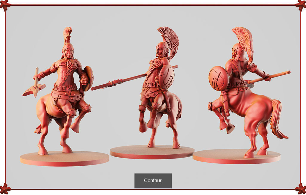 Big Fantasy miniature Bundle 3D Model Collection_353