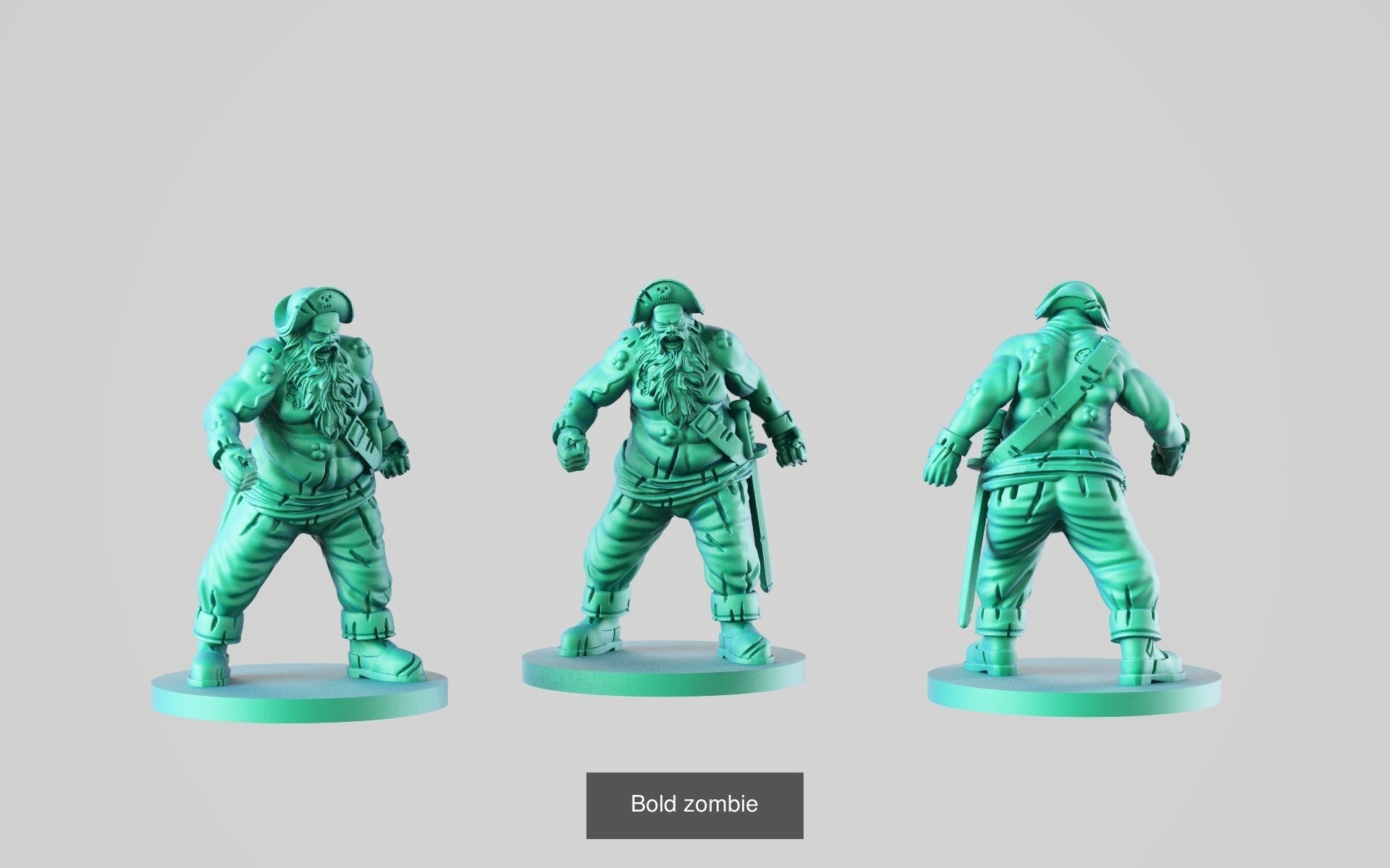 Big Fantasy miniature Bundle 3D Model Collection_316